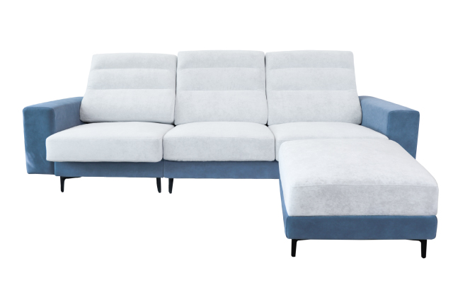 606歐洲貓抓布四人份加腳椅沙發